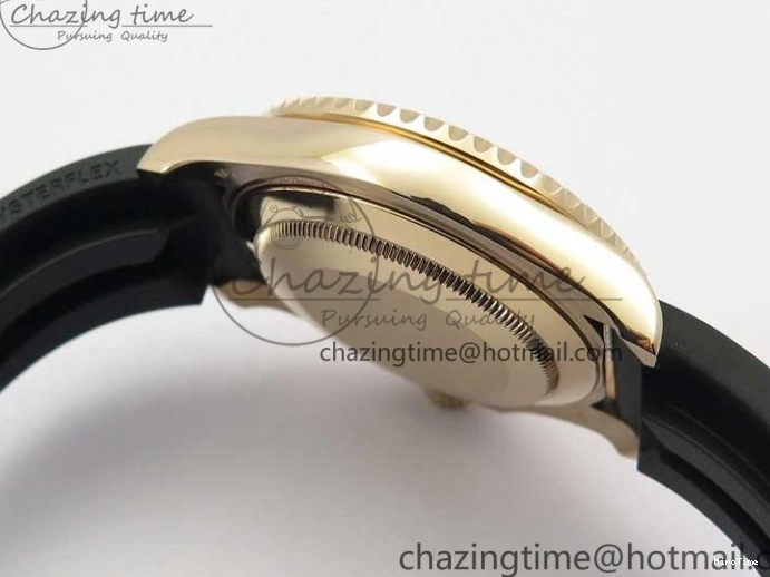 MiroTime 0523 Yacht-Master 116655 UBF 1:1 Best Edition 3D Black Ceramic Bezel on Black Rubber Strap A2836(Free Extra Strap) SunProtective 3061